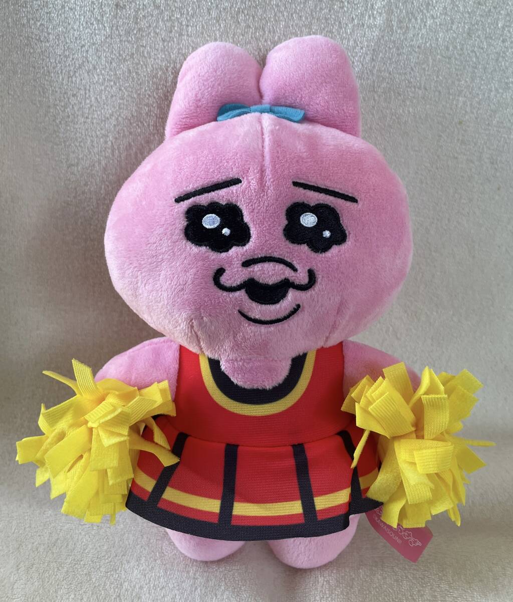 送料390円~★おぱんちゅうさぎ おしゃれ ぬいぐるみ★応援 チア マスコット タグ無し拍卖