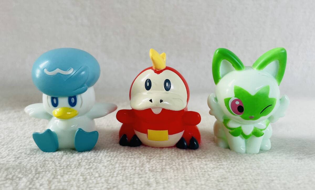 ★ポケットモンスター マスコット クワッス ホゲータ ニャオハ★3体セット ポケモン フィギュア パルデア拍卖
