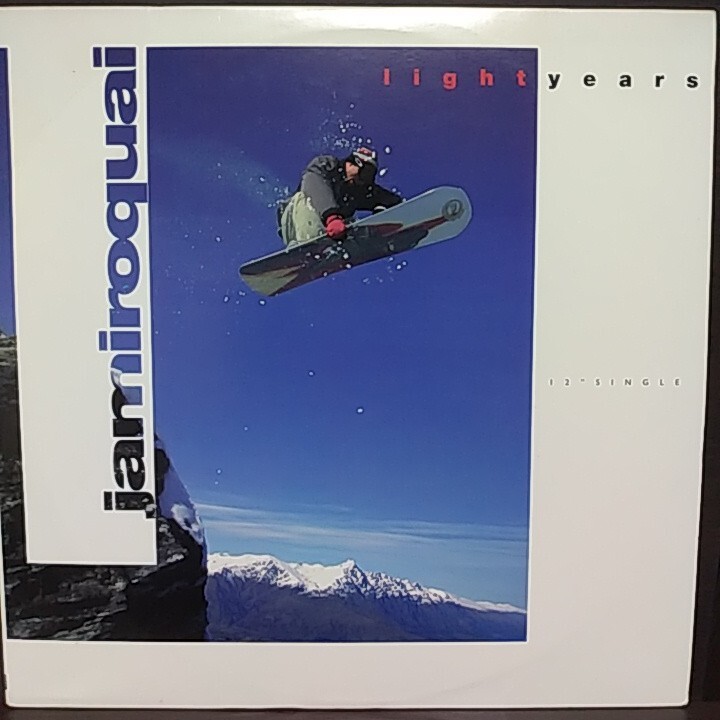 12inch US盤/ JAMIROQUAI LIGHT YEARS拍卖