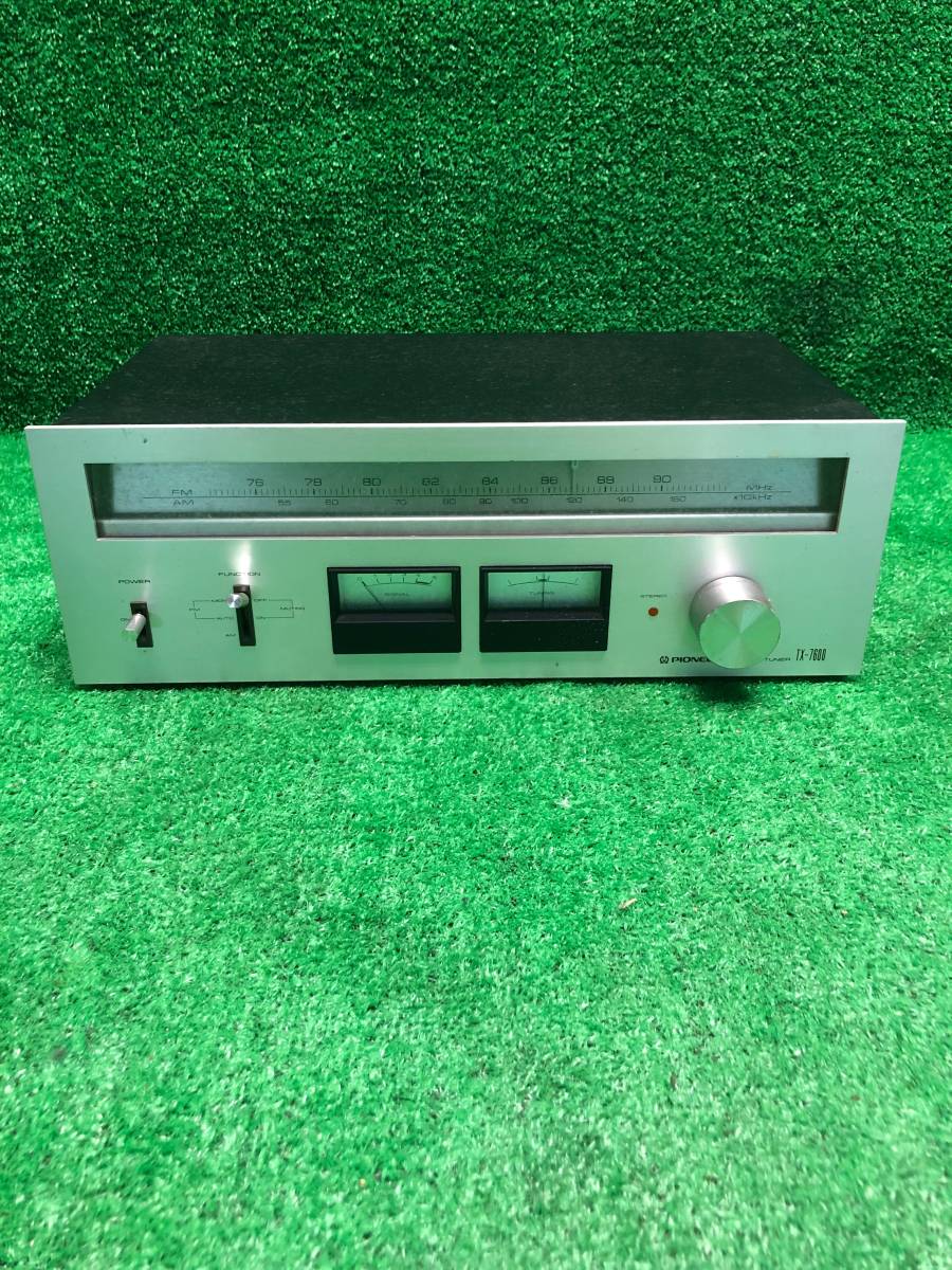 PIONEER パイオニアステレオチューナー TX-7600 中古 通電確認済み拍卖