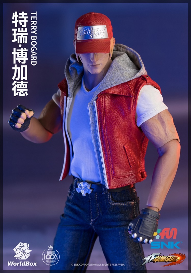 WORLD BOX 1/6 SNK KOF テリー・ボガード ザ・キング・オブ・ファイターズ 未開封新品 KF009 Terry Bogard WORLDBOX 検) ホットトイズ拍卖