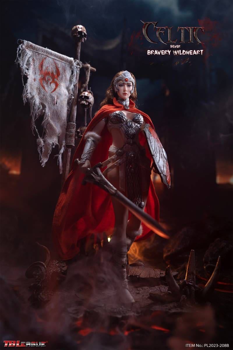 TBLeague 1/6 ケルティック・ブレーヴァリィ・ワイルドハート シルバー.Ver 未開封新品 PL2023-208B TBリーグ 検) ホットトイズ verycool拍卖