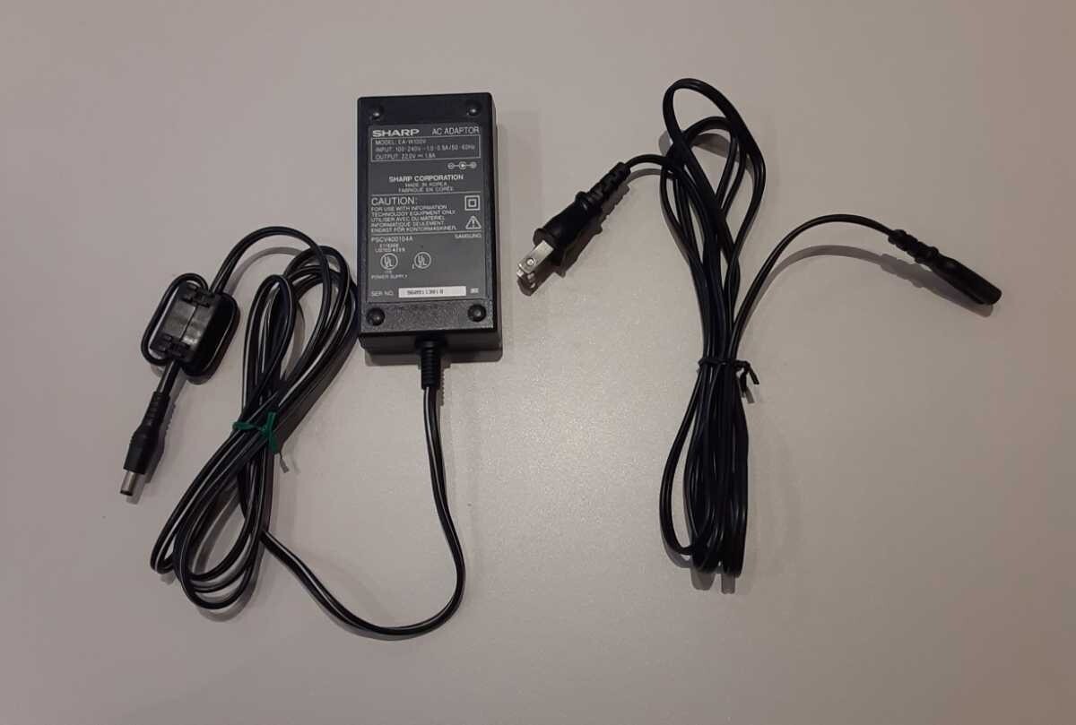 シャープ ACアダプター EA-W100V SHARP ACアダプタ拍卖