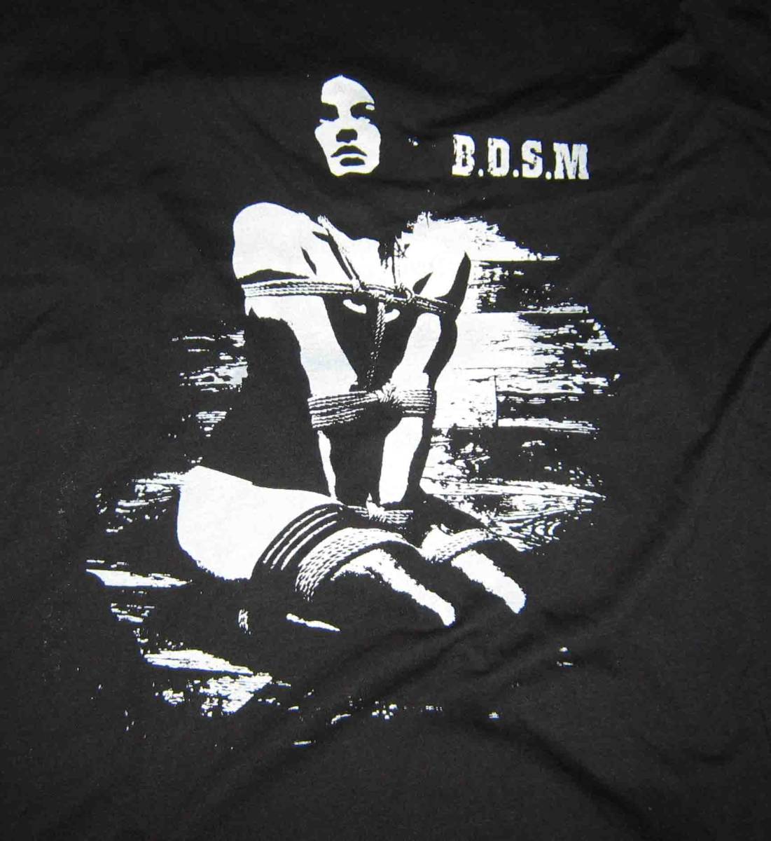 美女 BDSM ボンデージ 黒Tシャツ Lサイズ拍卖