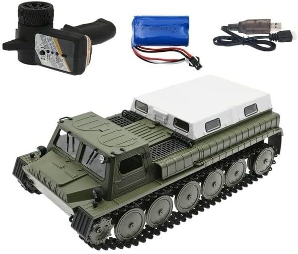 【完成品・RTR】WPL E-1 2.4GHz 1/16 クローラー式輸送・牽引トラックラジコン GAZ-71 ☆軍用トラックラジコン ●技術基準適合証明済拍卖