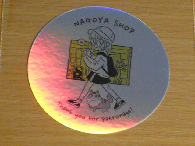 ◆シウチトモミ オーロラステッカー◆特典/非売品 名古屋◆B-SIDE LABEL◆拍卖