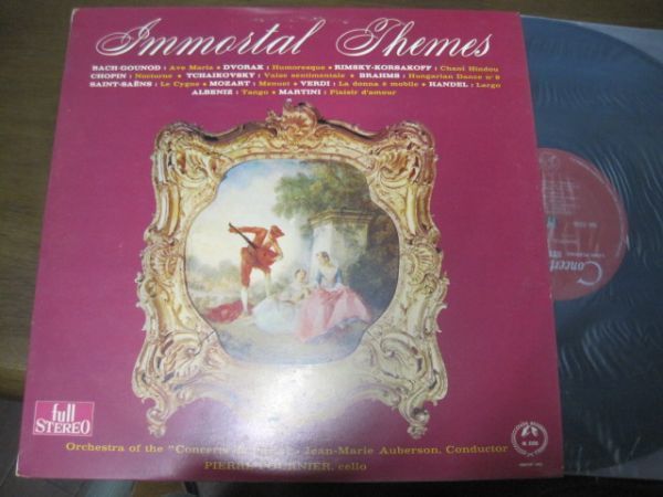 ピエール・フルニエ - チェロ:名曲の旅/ジャン=マリー・オーベルソン指揮/コンセール・ド・パリ管弦楽団/国内盤LPレコード拍卖