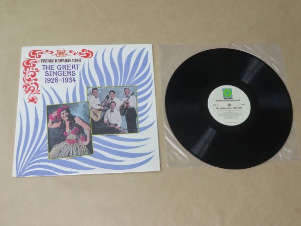 US盤★Vintage Hawaiian Music The Great Singers 1928-1934★LP拍卖