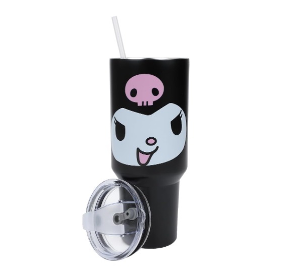 クロミ ★ 大 保温 保冷 タンブラー ストロー付 A拍卖