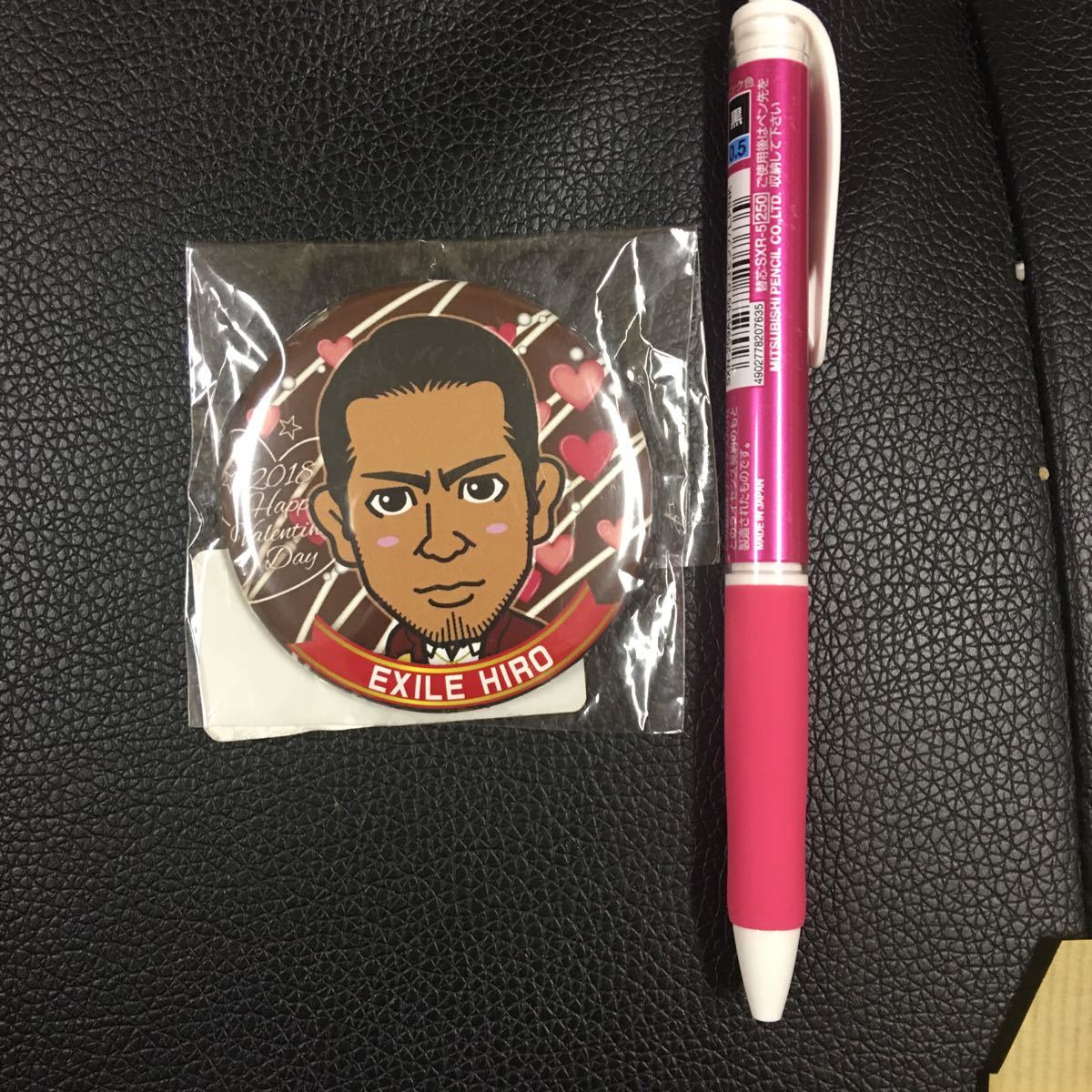 EXILE 、缶バッジ、HIRO、2018バレンタイン拍卖
