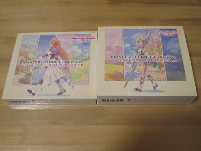 プリンセスコネクト!Re:Dive ORIGINAL SOUND TRACK + VOL.2 帯無し 即決拍卖