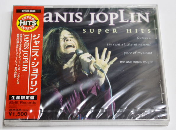 新品 JANIS JOPLIN ジャニス・ジョプリン 【super hits スーパー・ヒッツ】生産限定盤拍卖