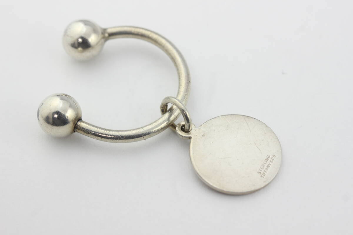 TIFFANY & Co. ティファニー キーリング ラウンドタグ SV925拍卖