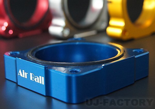 ★ARJ スロットルスペーサー★SUZUKI エブリィバン DA17V H27/2~ (ブルー/SS-002)拍卖