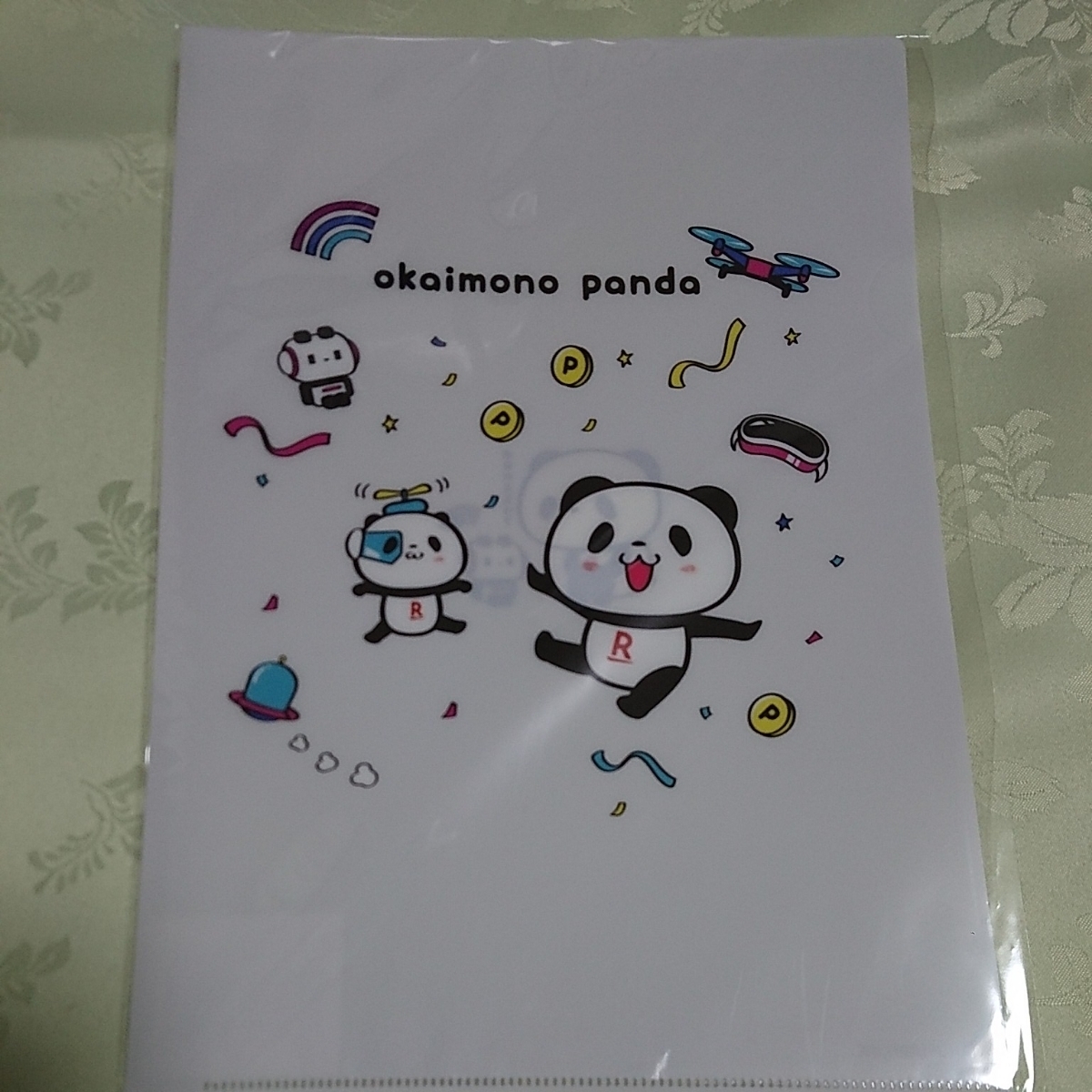 ★楽天お買いものパンダ★【楽天オプティミズム2019】限定★A4クリアファイル★拍卖