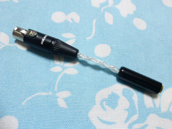 2.5mm4極 → RHA Dacamp L1 miniXLR 4ピン 変換ケーブル オーグライン 高品質ver (カスタム対応可能)拍卖