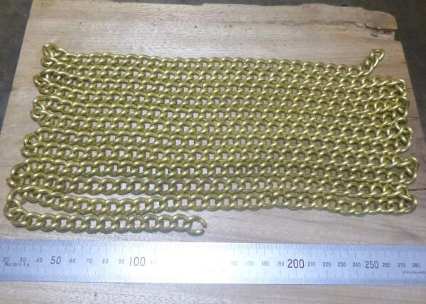 110 クラフト等に 真鍮チェーン 3280mm拍卖