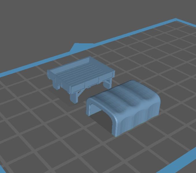 1/144レジンキット 未塗装 WWⅡ GMC CCKW 352 トラック用 ガーゴC (トラック別売)ワールドタンクミュージアム【同梱可能】231111拍卖