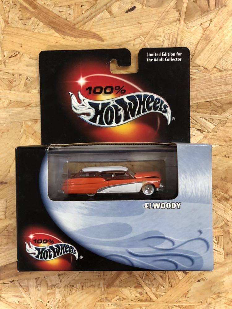 ★激レア★ホットウィール 限定品 ELWOODY ミニカー hot wheels コレクション コレクター アメ車 アメトイ ホットロッド 旧車 当時物 2002拍卖
