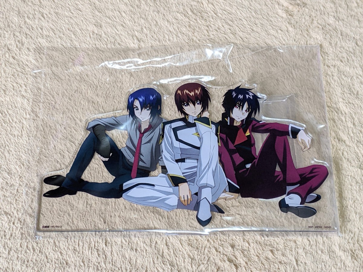 【即決・未使用・送料無料】 一番くじ ガンダムSEED FREEDOM B賞 ビジュアルスタンド キラ アスラン シン アクスタ アクリルスタンド拍卖