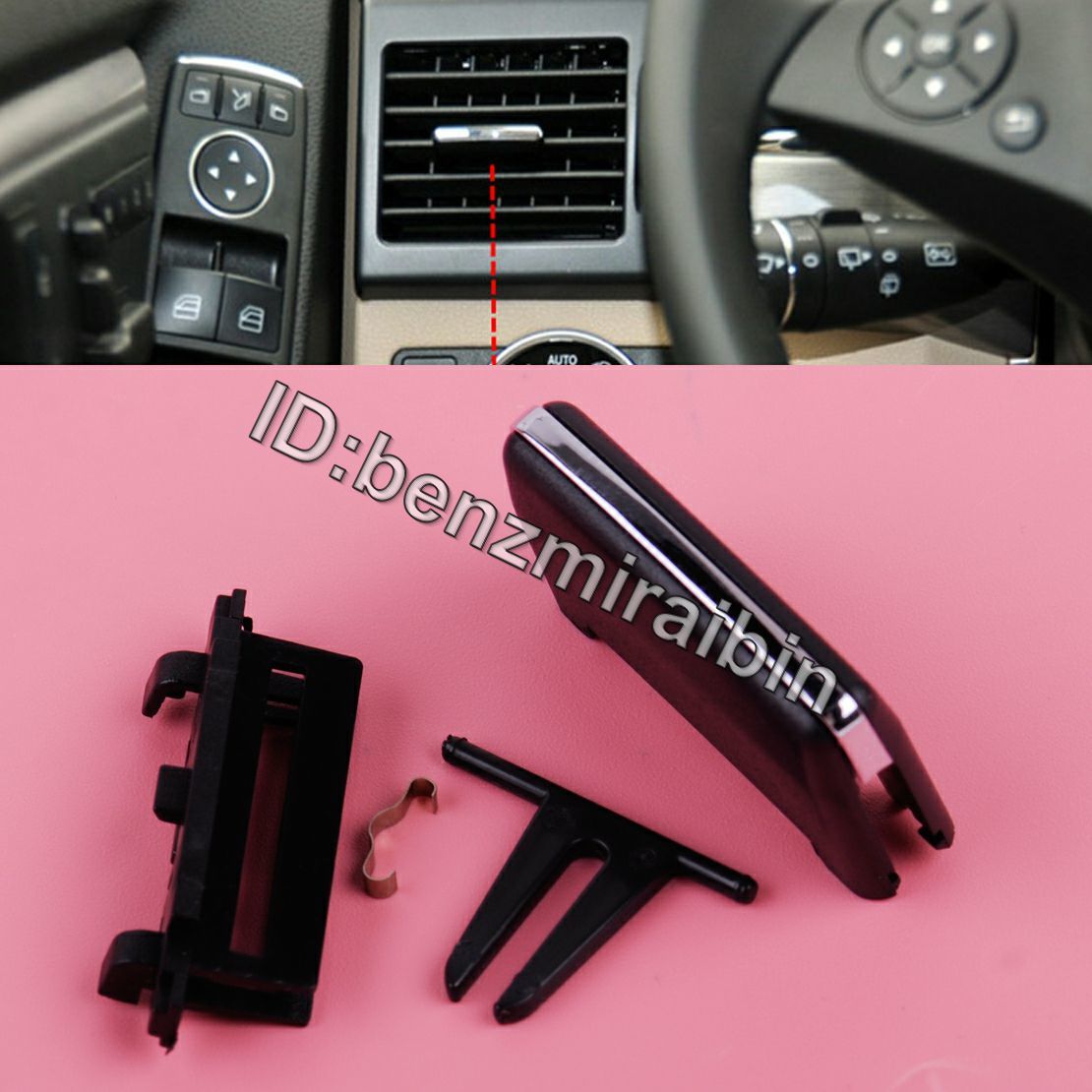 フロントエアベントアウトレットパネルベンツ W204 C260 C300 GLK200 GLK300 GLK350拍卖