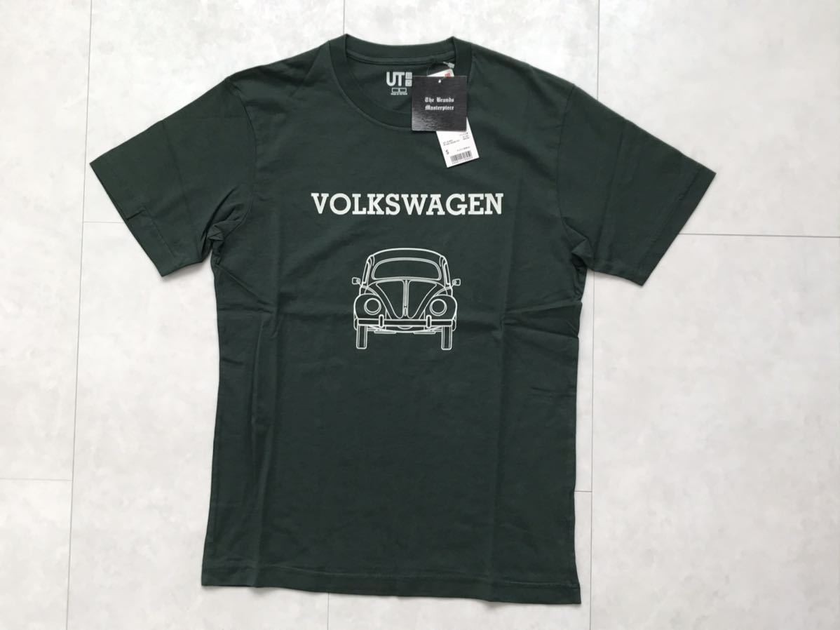 フォルクスワーゲン ビートル ユニクロ Tシャツ Sサイズ 新品 vw拍卖