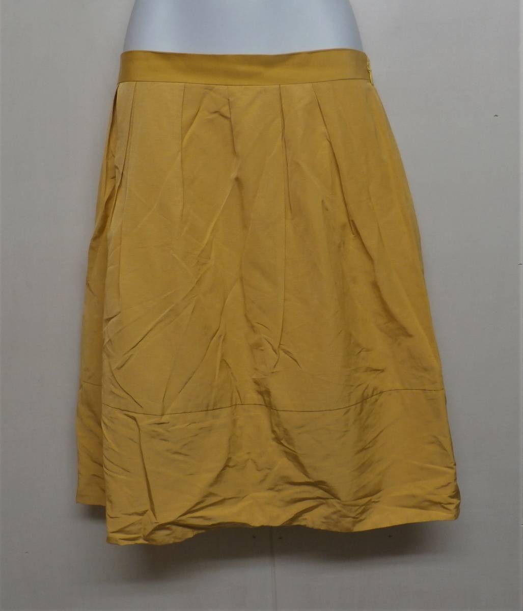 【16549】 アンタイトル / サイズ3 / 麻混 / 裏地付き / スカート / 日本製拍卖