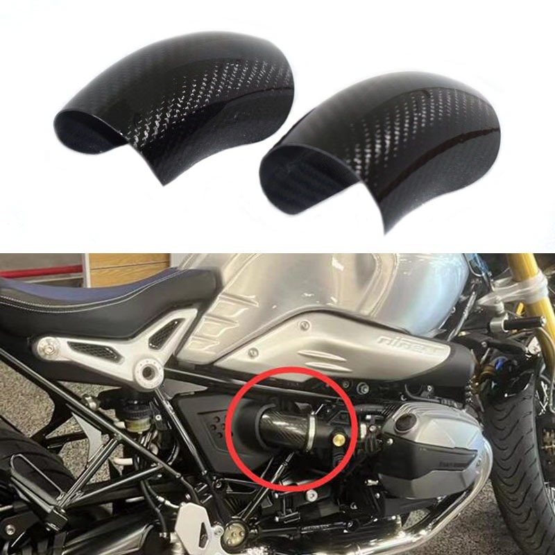 送料無料 Bmw RnineT Pure スクランブラー Urban Racer カーボンファイバー エアインテーク 保護 カバー拍卖