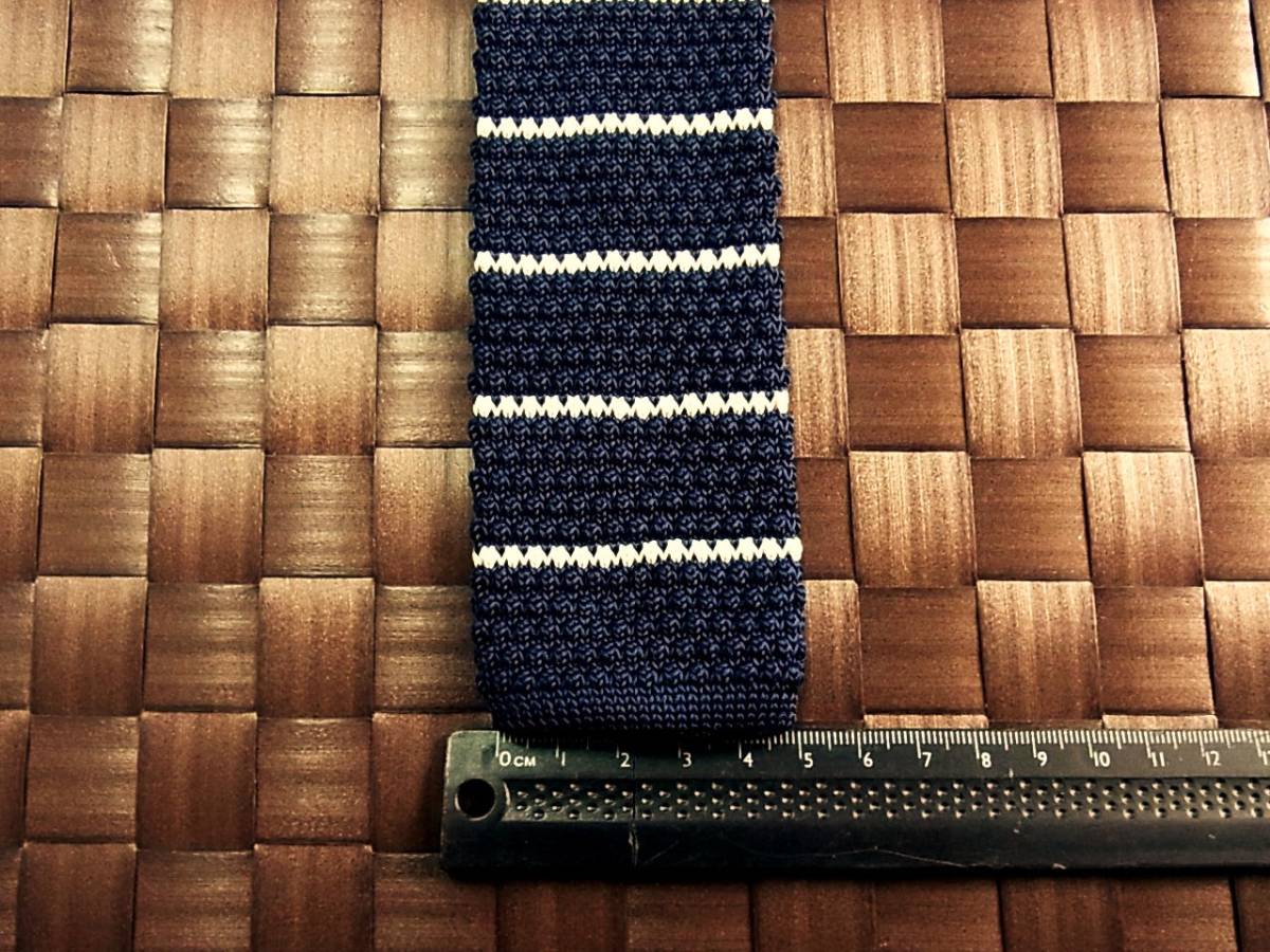 【美品 ニットタイ】0222 グローバルワークのネクタイ●拍卖