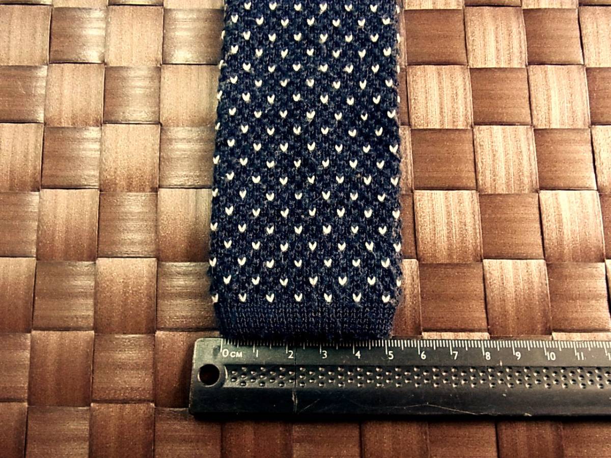 【美品 ニットタイ】0223 グローバルワークのネクタイ●拍卖