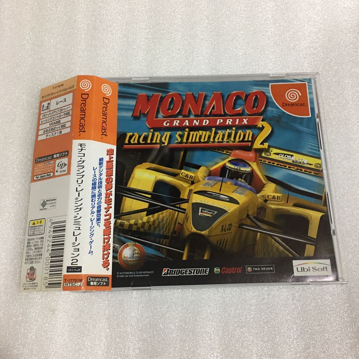 DC モナコ・グランプリ・レーシング・シミュレーション2 ドリームキャスト拍卖