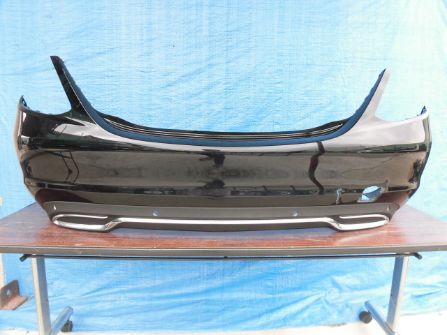 AF585 ベンツ W205 Cクラス AMG リアバンパー 黒拍卖