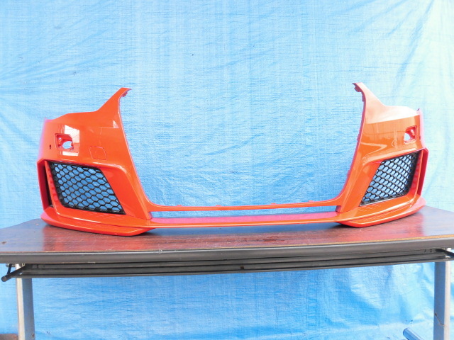 AF883 アウディ RS3 8V フロントバンパー 赤拍卖