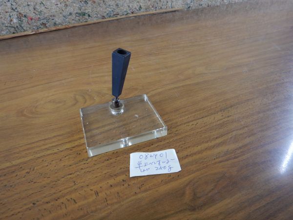 卓上ペンホルダー ガラス082401 ホテルカウンター デスクワーク サイン 昭和レトロ 日本製 MADE IN JAPAN拍卖