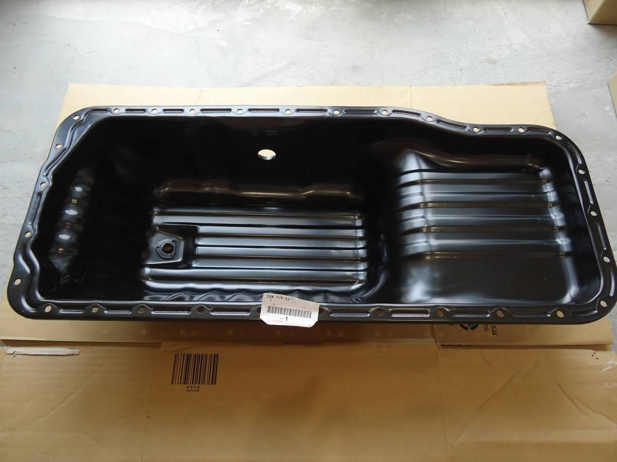 ★新品 トヨタ HZJ70 73 77 70系 ランドクルーザー ランクル 純正 オイルパン サブASSY 1HZ TOYOTA Oil Pan Sub-Assembly拍卖