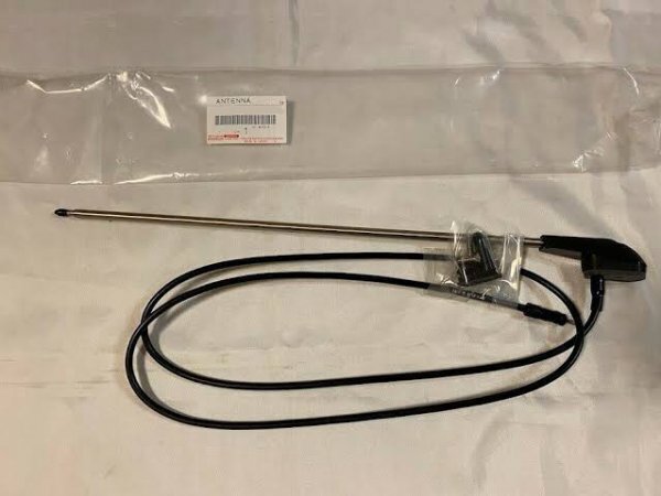 ●未使用 TOYOTA トヨタ BJ40 FJ40 ランクル ランドクルーザー クイックデリバリー 純正 アンテナ ASSY ホルダー付き 1982/05-1985/07拍卖