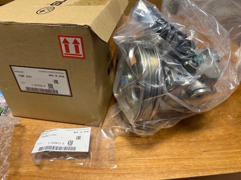 ★新品 スバル GRB GVB インプレッサ 純正 パワーステアリング パワステポンプ SUBARU Power Steering Pump拍卖
