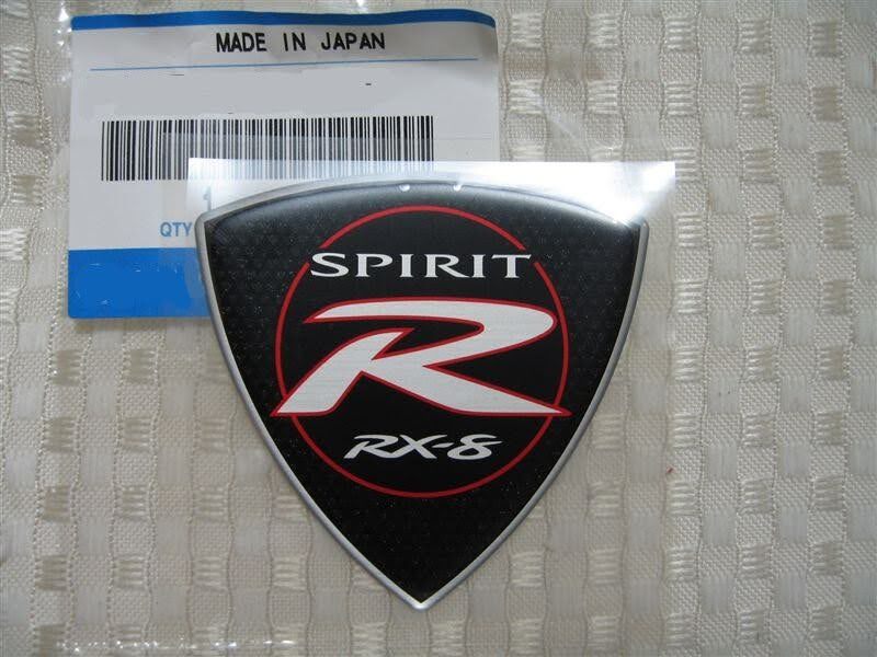 ★新品 マツダ ABA-SE3P RX-8 純正 スピリットR クォーターエンブレム 1個 MAZDA Quarter Panel Emblem拍卖