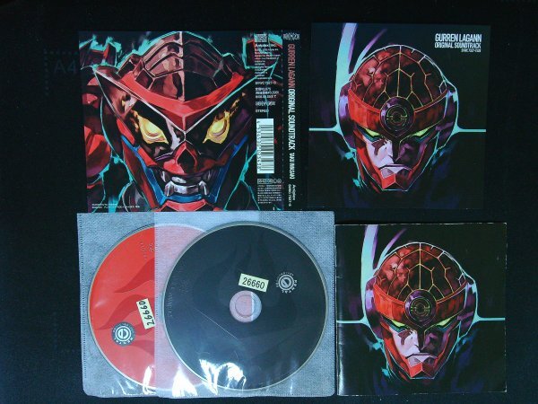 天元突破グレンラガン オリジナル・サウンドトラック CD 2枚組 即決 送料200円 907拍卖