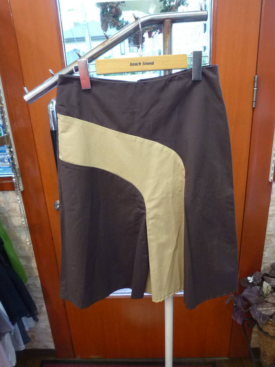 【0907-11】F.S FAED SUN ブラウン系スカート サイズ61拍卖