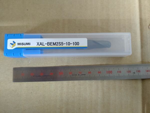 R5 φ10 新品 超硬 ボールエンドミル misimi ミスミ製拍卖