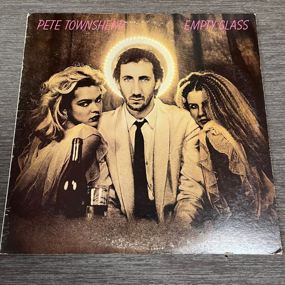【国内盤】PETE TOWNSHEND EMPTY GLASS ピートタウンゼンド / LP レコード / P10811T / ライナー有 / 洋楽 /拍卖
