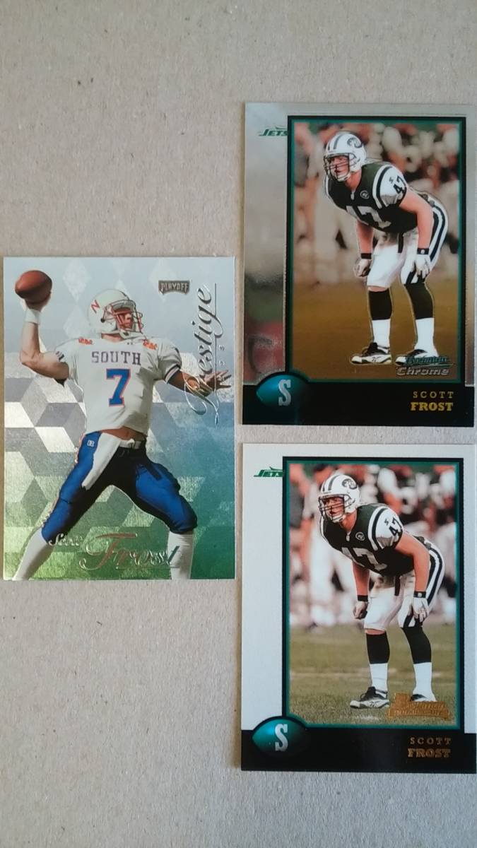 NFLカード SCOTT FROST RC6種 ジェッツ S ネブラスカ大拍卖