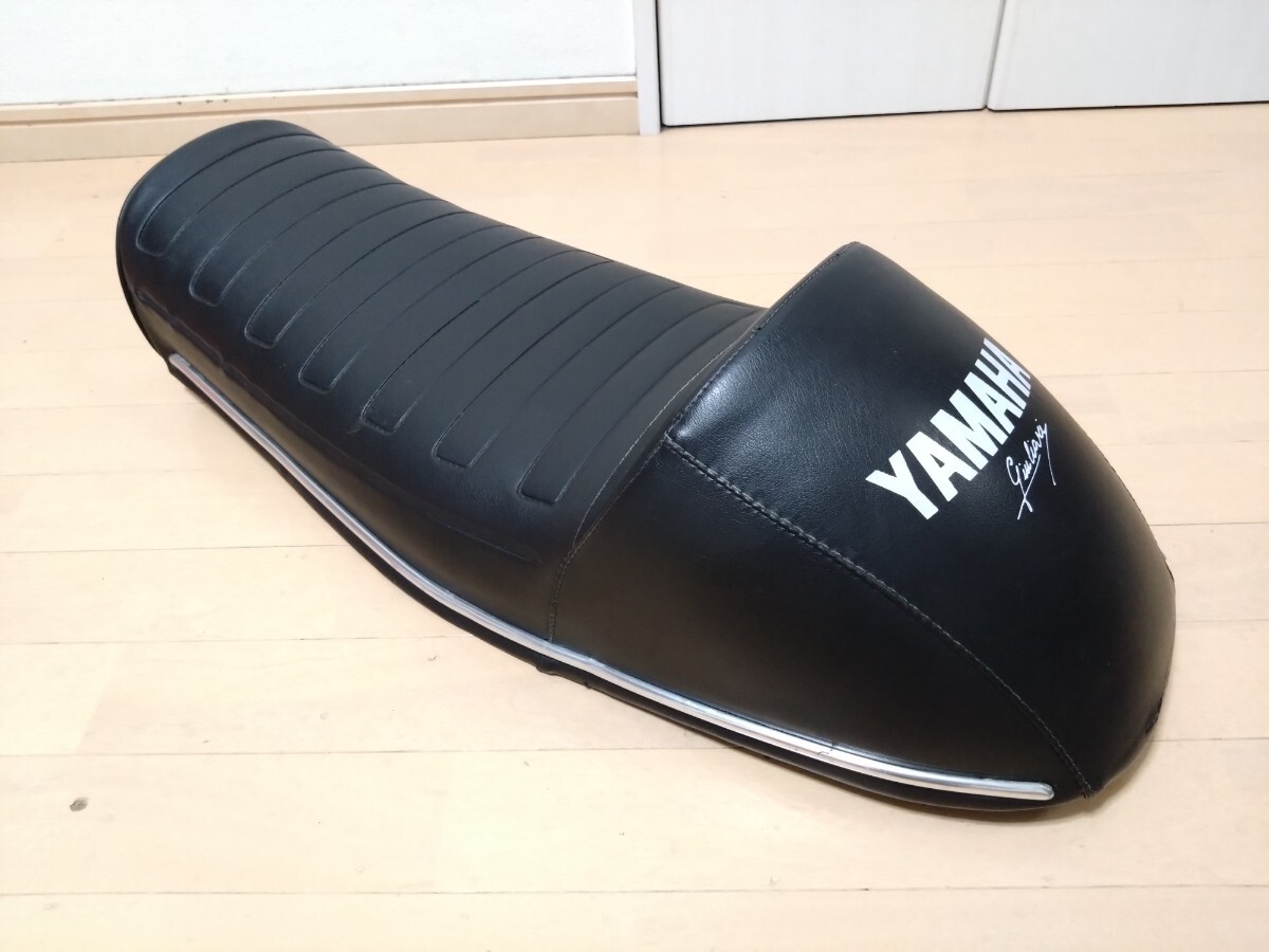 希少 本物 当時物 TX650ジュリアーリ製シート ジュリアーリシート カフェレーサー 検索) TX750 TX500 XS650 GX750拍卖