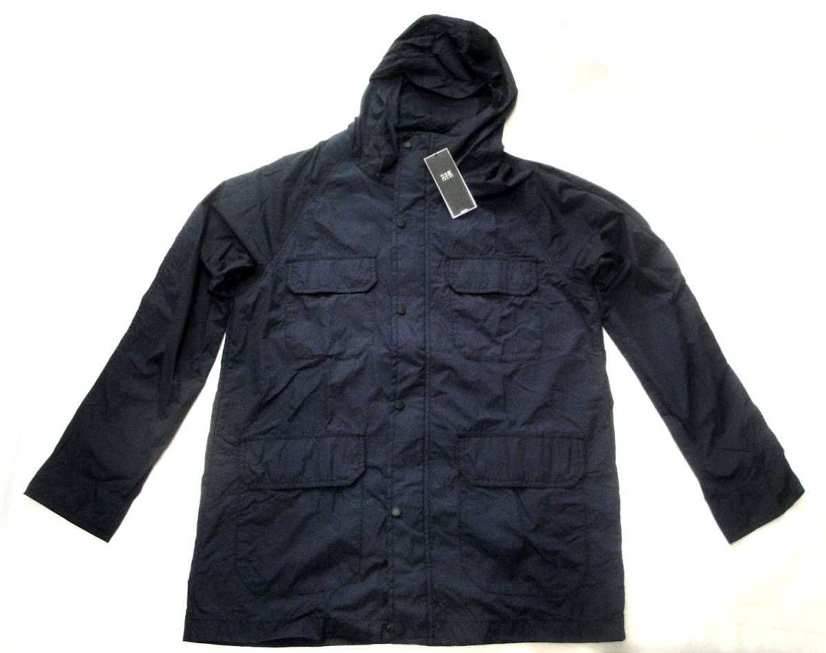 ★23区 メンズフード付きジャンバー定価38,000円濃紺未使用品サイズ48(Lサイズ相当)未使用品拍卖