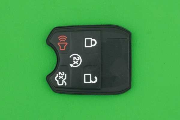 フォード(FORD)・5ボタン・キーレスリモコン用★補修・交換用ボタンパッド(ゴムボタン)拍卖