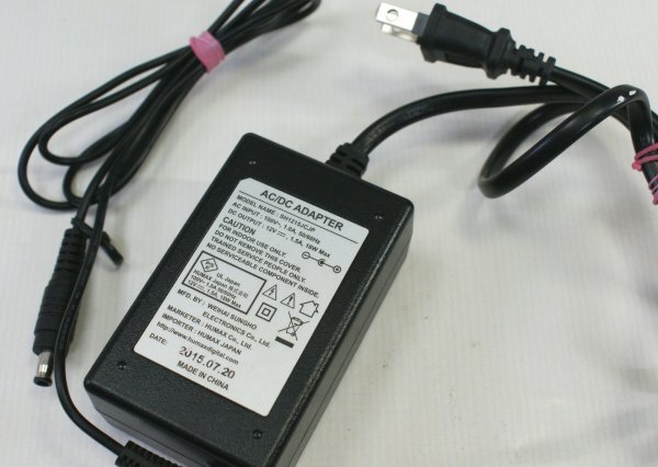 ヒューマックス HUMAX モデム HG100R-02JG 純正 ACアダプター 電源アダプター SH1215JCJP センタープラス 12V 1.5A 18W ピン有り 動作OK拍卖