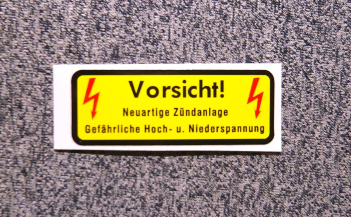 ポルシェ911 イグニッションコイル・CDIデカール(新品)拍卖