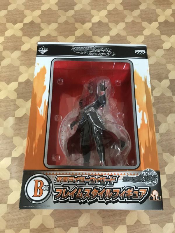 未開封品 一番くじ 仮面ライダーシリーズ 仮面ライダーウィザード「さあ、ショータイムだ」編 B賞 仮面ライダーウィザード 2310m6拍卖