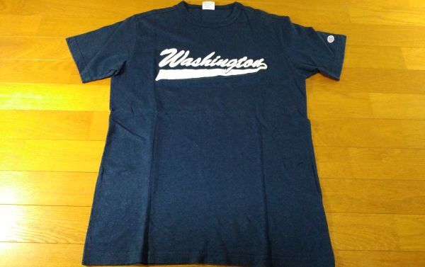 Champion チャンピオン Tシャツ SIZE:M 紺 送料215円~拍卖